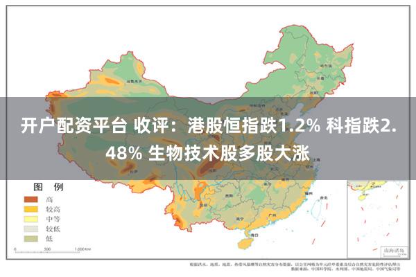 开户配资平台 收评：港股恒指跌1.2% 科指跌2.48% 生物技术股多股大涨
